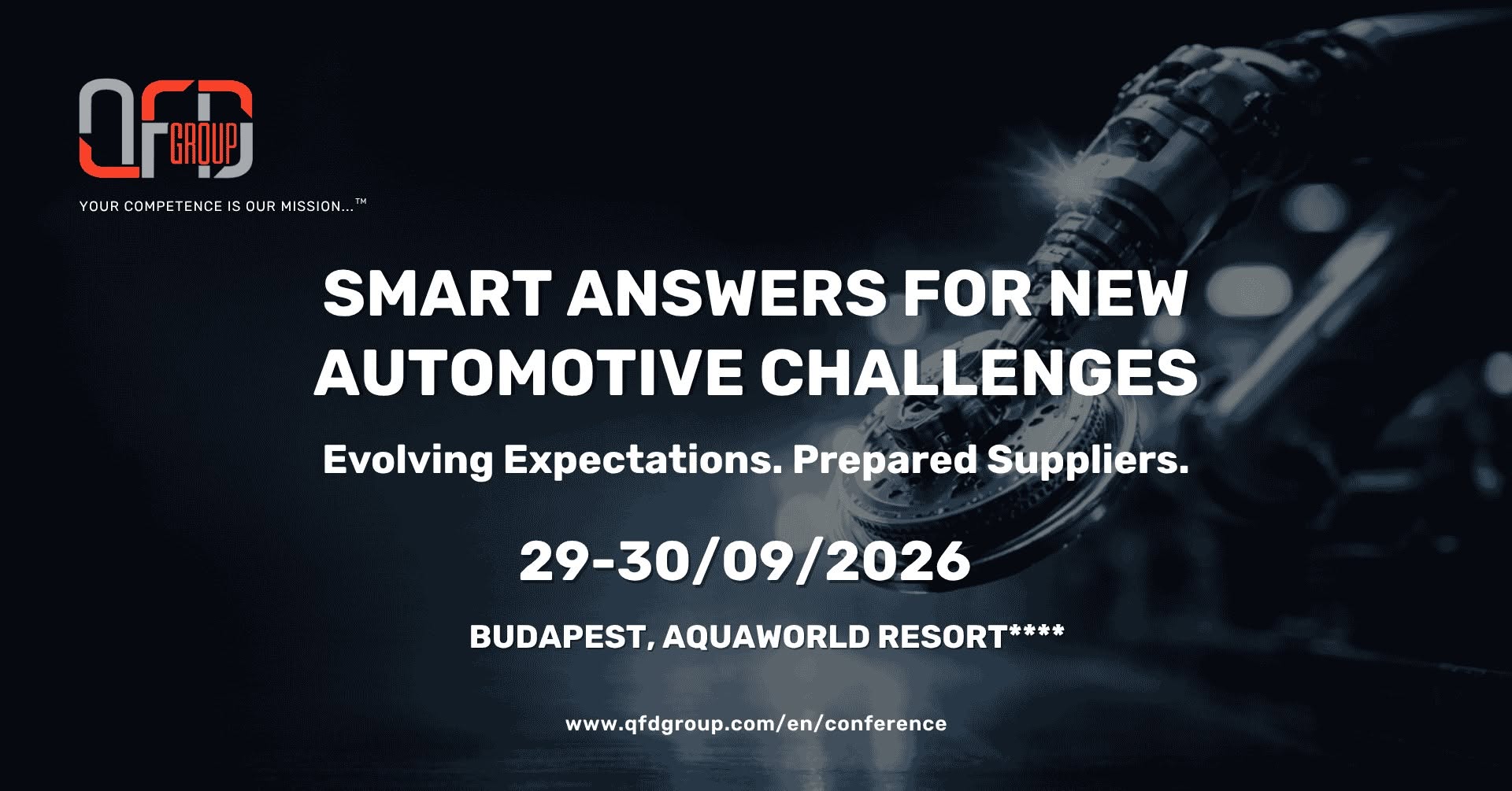 15. Regionális Autóipari Beszállítói Konferencia - Budapest, 2026.09.29-30. 15. Regionális Autóipari Beszállítói Konferencia - Budapest, 2026.09.29-30.