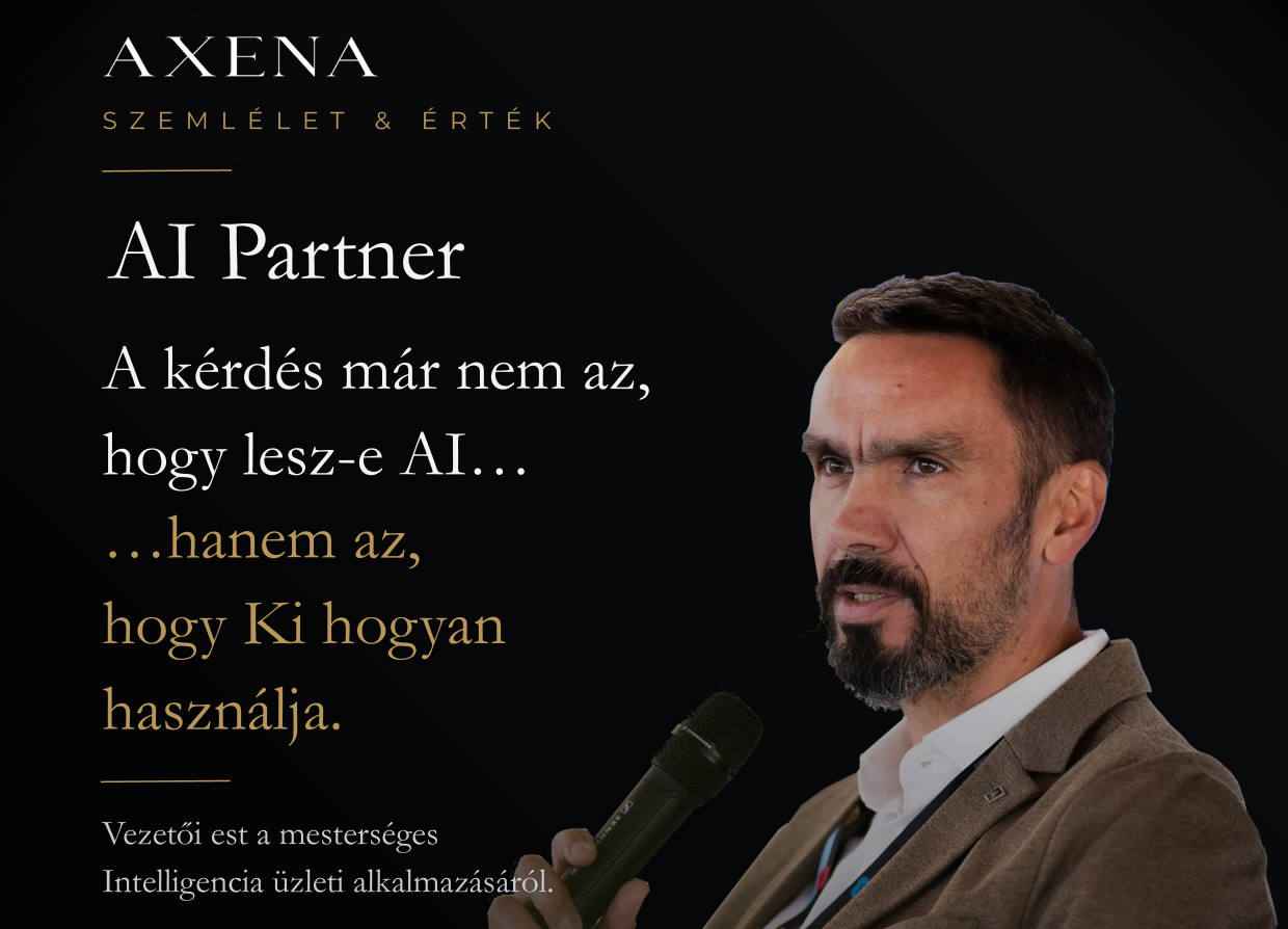 AI Partner - Vezetői est az AI üzleti alkalmazásáról - Kecskemét, 2026.09.24. AI Partner - Vezetői est az AI üzleti alkalmazásáról - Kecskemét, 2026.09.24.