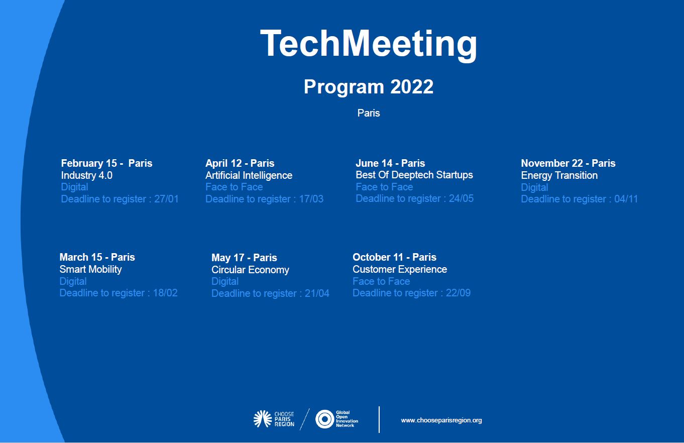 TechMeetings 2022 - üzleti lehetőségek, B2B francia nagyvállalatokkal